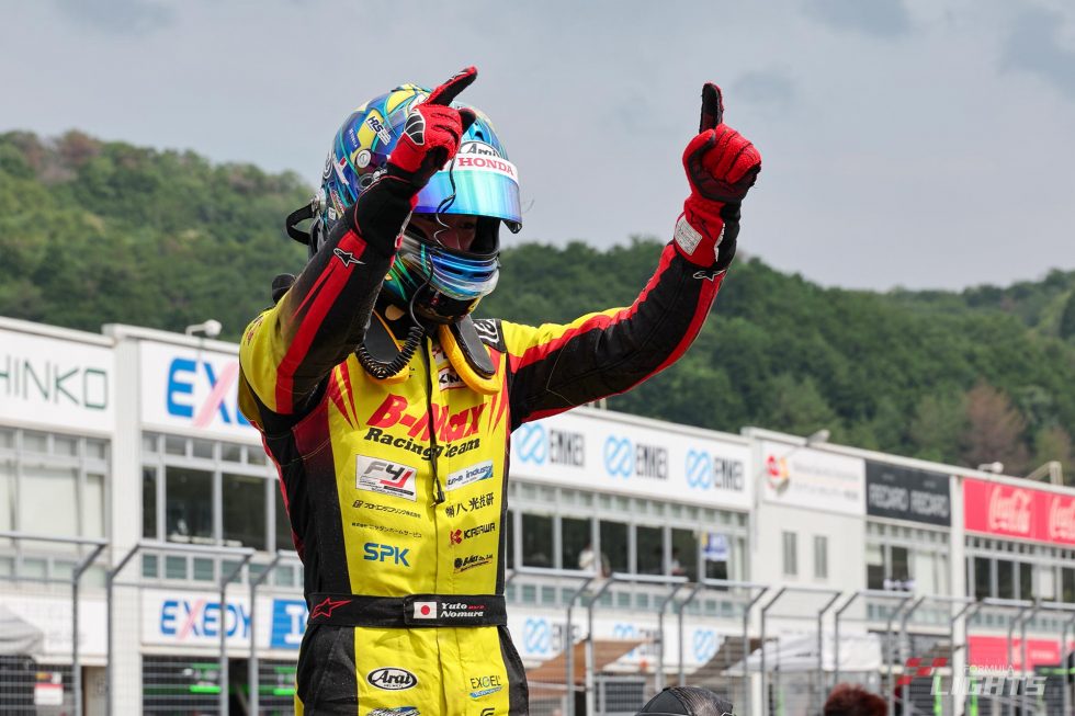 野村勇斗（HFDP WITH B-MAX RACING）