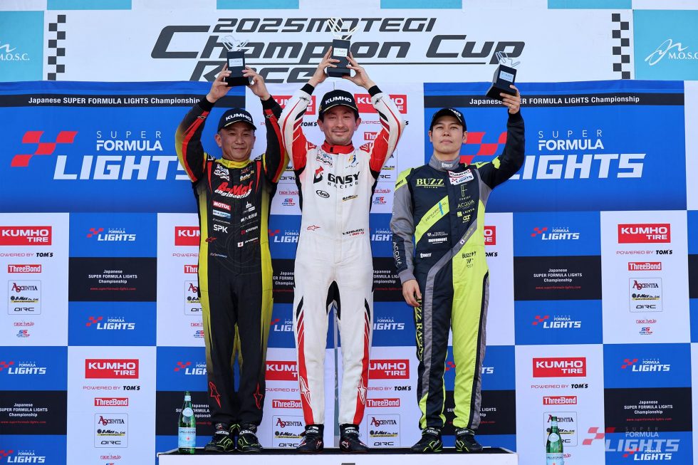 第18戦　マスタークラス表彰台