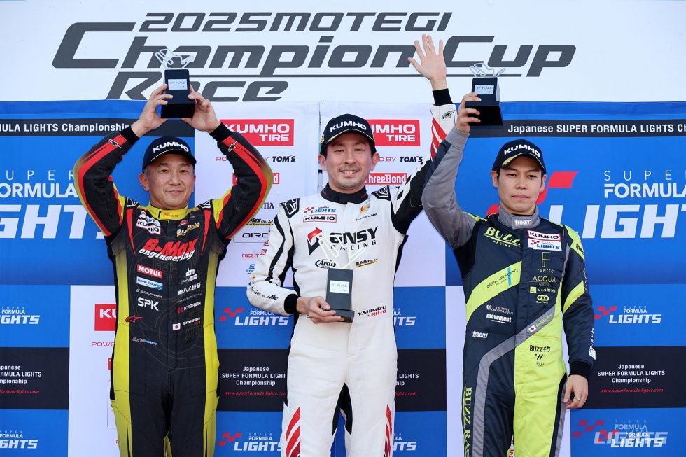 第16戦　マスタークラス表彰台