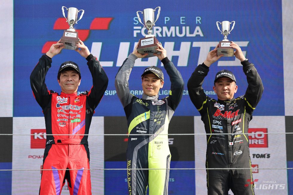 第1戦 マスタークラス表彰台