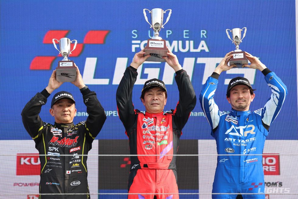 第3戦 マスタークラス表彰台