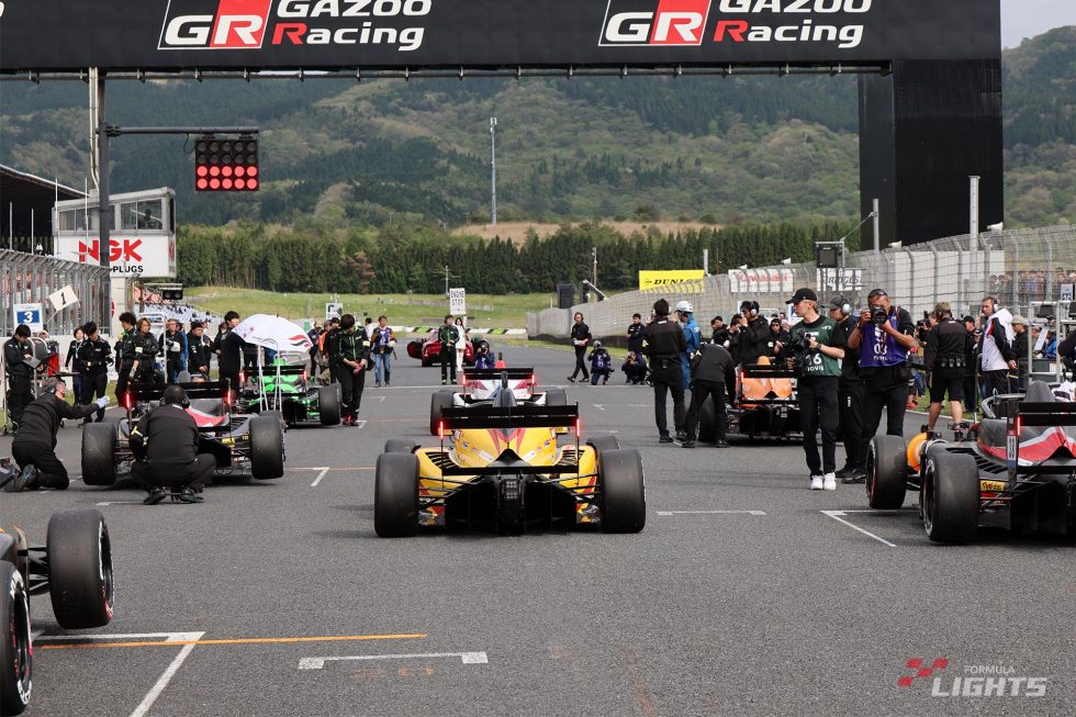 第4戦のスターティンググリッド